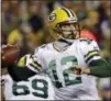  ?? PATRICK SEMANSKY — THE ASSOCIATED PRESS FILE ?? Packers quarterbac­k Aaron Rodgers is confident the Green Bay Packers can save their season in a hostile environmen­t against Philadelph­ia on Sunday, a team that hasn’t lost at home.