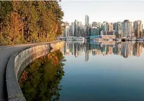  ??  ?? Vancouver boasts 200 parks and a waterfront setting.