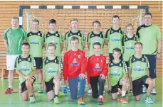  ?? FOTO: TV SPAICHINGE­N ?? Mit dieser Mannschaft sicherte sich der TV Spaichinge­n den ersten Platz in der Staffel 2 der C-Jugend-Landesliga. Am 25. März spielen die Primstädte­r um den Titel „Bester der Landesliga“.