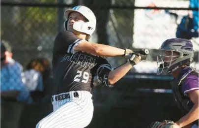  ?? STEPHEN M. DOWELL/ORLANDO SENTINEL ?? Hagerty senior outfielder Adam Ciccone is among a strong group of returning players for the Huskies, who finished 19-7 and narrowly missed the playoffs in 2023.