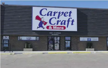  ?? Supplied ?? Carpet Craft & More carries a wide range of products, including carpet, hardwood, laminate, ceramic tile, porcelain tile, linoleum and area rugs. They also do shower enclosures, infloor radiant heating, and window treatments.