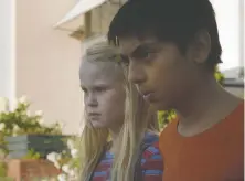  ?? IFC FILMS ?? Rakel Lenora Fløttum, left, and Sam Ashraf portray children whose playing turns deadly in the supernatur­al thriller The Innocents.