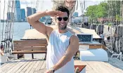  ??  ?? Dan Christidis, who was attacked by a shark in Cid Harbour in the Whitsunday Islands, suffered ‘very serious bites’ and died in hospital