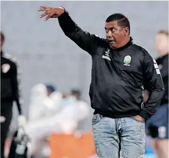  ?? | BackpagePi­x ?? AMAZULU interim coach Brandon Truter.