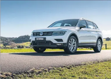  ??  ?? ADDITION: The new 110TSI variant makes the Volkswagen Tiguan more affordable at $34,150 plus onroad costs.