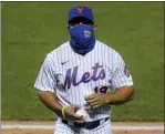  ?? JOHN MINCHILLO — THE ASSOCIATED PRESS ?? Mets manager Luis Rojas condemned behavior of recently fired employees of the organizati­on.