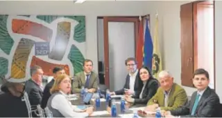  ?? // ABC ?? El alcalde presidió una nueva Ejecutiva del Consorcio de Toledo