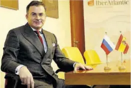  ?? ?? Pedro Mouriño, cónsul honorario de Rusia en Vigo (Galicia).