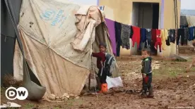  ??  ?? Camps for displaced people in Idlib would be hit especially hard by the closure