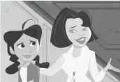  ?? DISNEY ?? Penny, left, and Trudy are among the characters in “The Proud Family: Louder and Prouder,” now in season two.