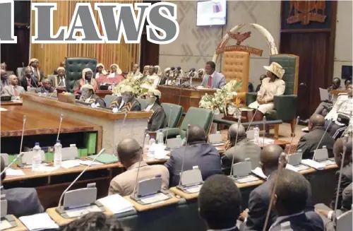  ??  ?? Note that it is in Parliament where you find the representa­tives of all citizens/constituen­ts in Zambia.