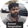  ??  ?? Romesh Ranganatha­n as Stuart