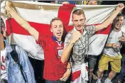  ?? REUTERS ?? ■ Despite the diplomatic standoff between the nations, England fans have been received warmly in Russia.