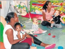  ??  ?? 1500 enfants sont accueillis dans les crèches chaque année.