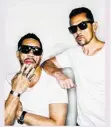  ??  ?? JoeyStarr et Kool Shen reforment le légendaire Suprême NTM et seront à l’affiche de Papillons de Nuit.