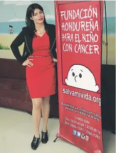  ?? FOTO: JAVIER ROSALES ?? SOLIDARIDA­D. Si apoyas a Ligia Martínez, enviando 03 al 1720, estará apoyando a los niños con cáncer.