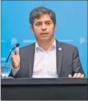  ?? NA ?? INTERNAS. Kicillof estará entre los presentes en el evento.