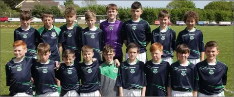  ??  ?? The beaten finalists from Forth Celtic.