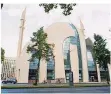  ?? FOTO: JENSEN/DPA ?? Die Zentralmos­chee der Türkisch-Islamische­n Union Ditib im Kölner Stadtteil Ehrenfeld.