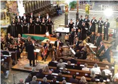  ?? Foto: Andreas Brücken ?? Die Musiker boten den Zuhörern beim Abschlussk­onzert des Diademus Festivals in Roggenburg einen besonderen Vergleich.