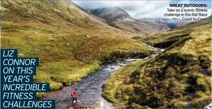  ??  ?? GREAT OUTDOORS: Take on a scenic fitness challenge in the Rat Race Coast to Coast