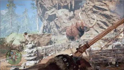  ?? Far Cry: Primal. ?? WILD AND WOOLLY: A scenario from the game