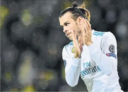  ?? FOTO: EFE ?? Gareth Bale puede irse a final de temporada al United en un traspaso en el que De Gea podría recalar en el Bernabéu