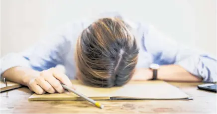  ?? Photo / Getty Images ?? Work burnout can affect mental health and immune systems.