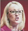  ??  ?? AHEAD: Rebecca Long-Bailey has clawed back ground on Sir Keir Starmer, figures suggest.