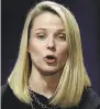  ?? Eric Risberg / Associated Press 2015 ?? Former Yahoo CEO Marissa Mayer