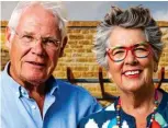  ?? ?? Fashion guru: Prue Leith with John