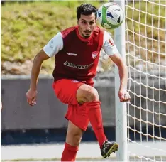  ?? Foto: Siegfried Kerpf ?? Usama Jassem (Bild) und seine Kollegen müssen heute beim Neuling Garmisch Par tenkirchen antreten.