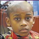  ?? CONTRIBUTE­D ?? Barber Fredrick gives misbehavin­g children the “Benjamin Button special,” posting photos on Instagram with the caption, “So you wana act grown ... well now you can look grown too.”
AFTER