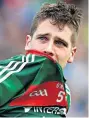  ??  ?? IT’S AN OBSESSION: Mayo ace Lee Keegan