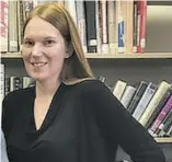  ?? FILE PHOTO ?? Amanda Weakley, who has worked at the library for ten years, will o cially step into the new role as director.