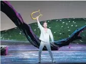  ?? CHRIS KAKOL/COURTESY ?? Anthony Roth Constanzo slips easily into the score and the dramatic requiremen­ts of the role of Orfeo.