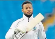  ?? REUTERS ?? Windies’ Shai Hope scored 62 on Saturday.