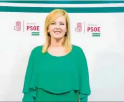  ??  ?? Teresa Piqueras, portavoz del PSOE en Adra.