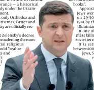  ?? PHOTO: GETTY IMAGES ?? Ukrainian President Volodymyr Zelensky