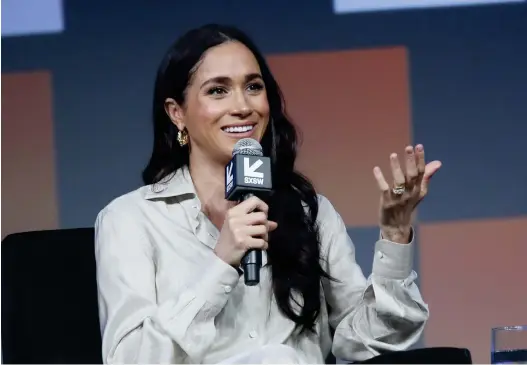  ?? BILD: JACK PLUNKETT ?? Meghan Markle är en fascineran­de representa­nt för vår samtid, skriver Joanna Górecka.