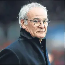  ??  ?? Former Leicester boss Claudio Ranieri.