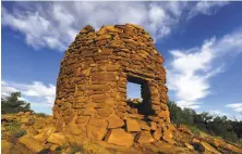  ?? Katherine Frey / Washington Post ?? Cave Canyon Towers includes seven preserved Pueblo Indian ruins at Bears Ears National Monument in Monticello, Utah.