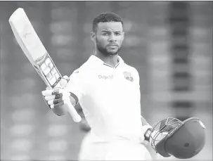  ??  ?? Shai Hope