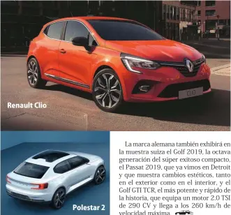  ??  ?? Renault Clio Polestar 2