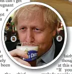  ?? Picture: JONATHAN BUCKMASTER ?? Trouble brewing... Boris Johnson