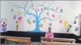  ?? HT PHOTO ?? A model classroom in a government­run primary school in Kurhuwan, Varanasi.