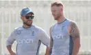  ?? Photograph: Matthew Lewis/Getty Images ?? Brendon McCullum (left) and Ben Stokes will make a late call on their selection for England.