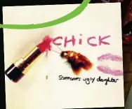  ??  ?? Chick grit: Mariah’s secret album