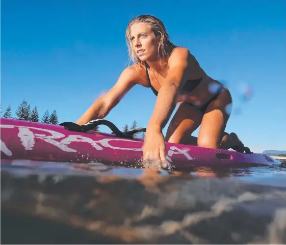  ?? Picture: CHRIS HYDE/GETTY IMAGES ?? Northcliff­e ironwoman star Georgia Miller is relishing the opportunit­y to let her body recover.