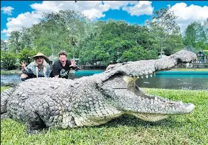Searching for the world’s largest Nile crocodile - PressReader